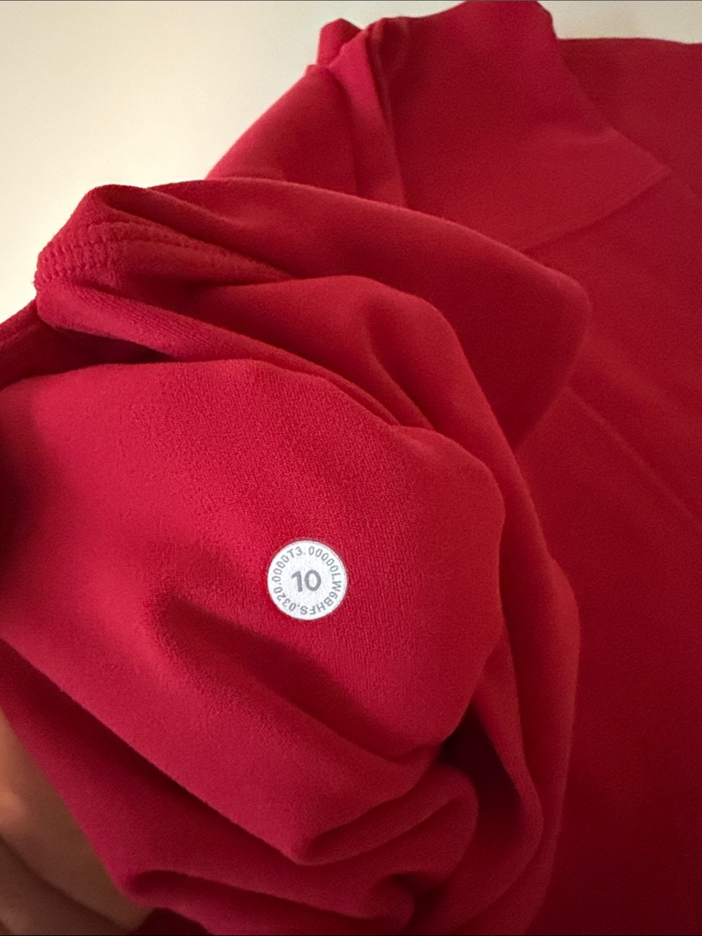 lululemon athletica Bright Red High-Rise capris with Side Pockets - Picture 3 of 5